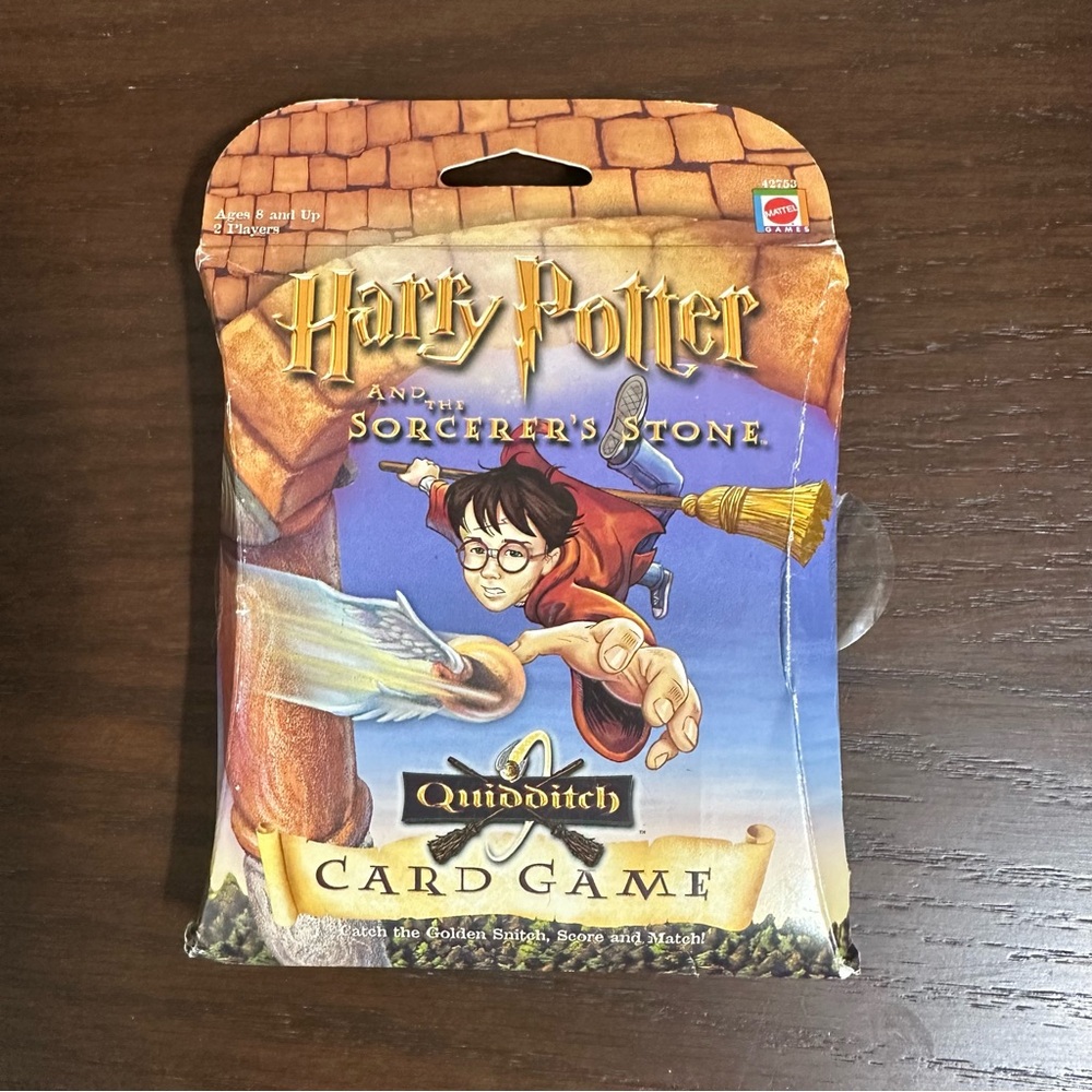 Mattel Harry Potter and the Sorcerer's Stone Quidditch Card Game 2000